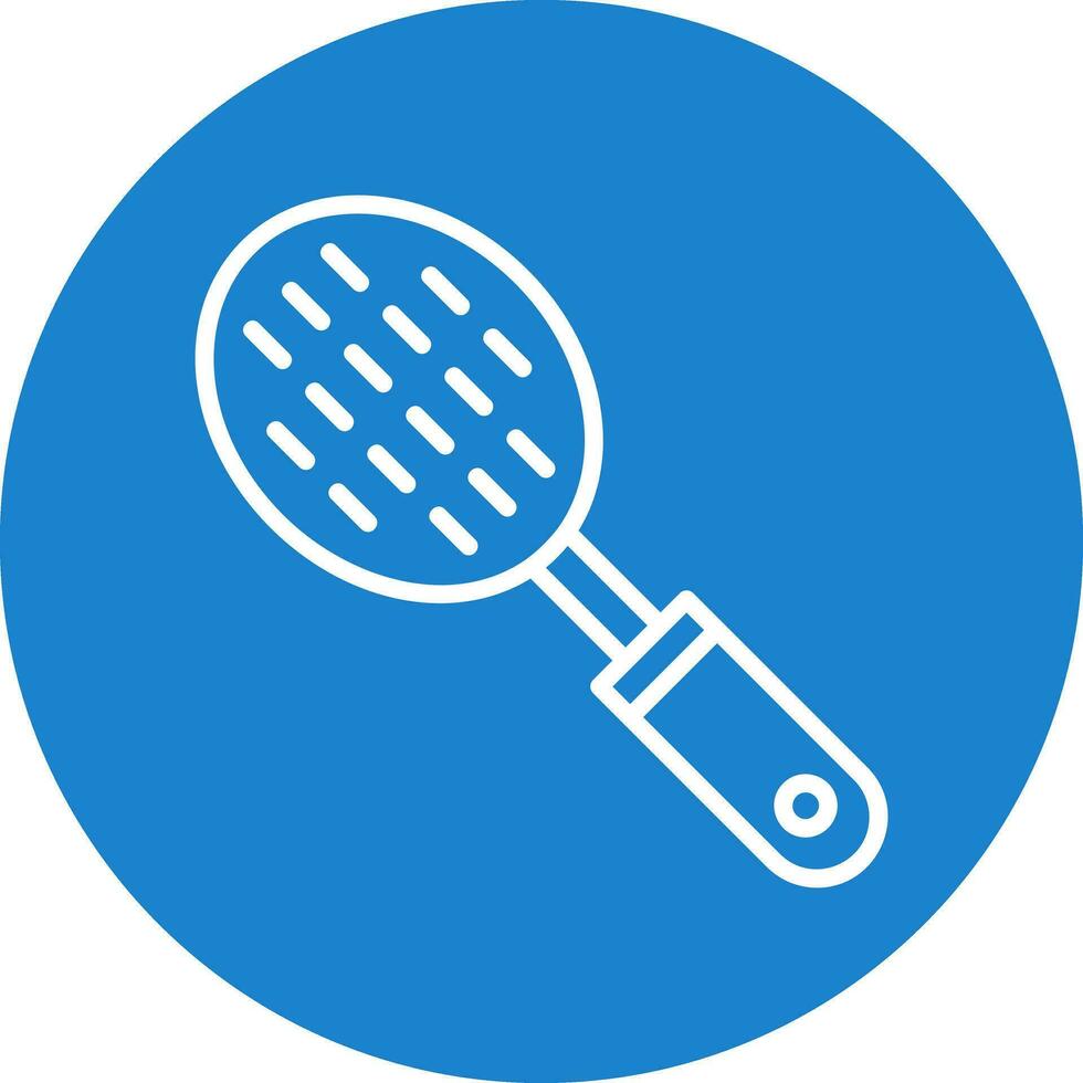 Slotted Spoon Vector Icon Design