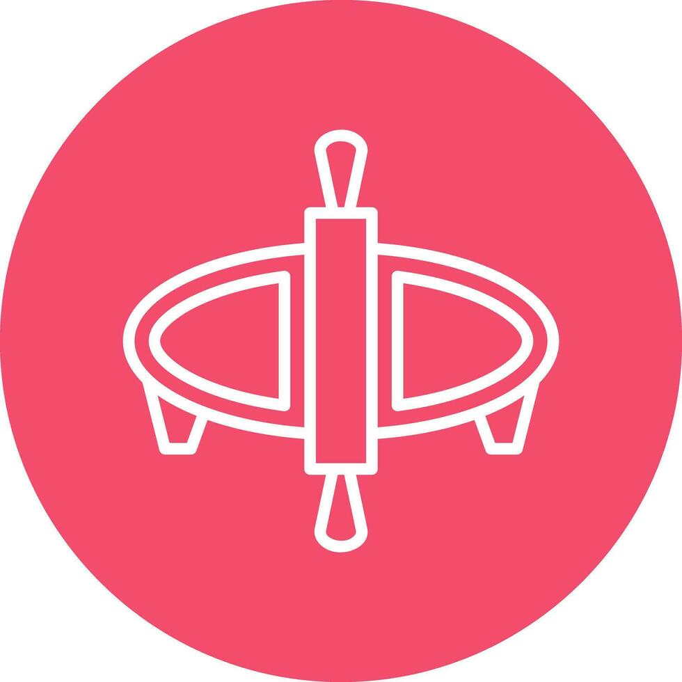 Rolling Pin Vector Icon Design