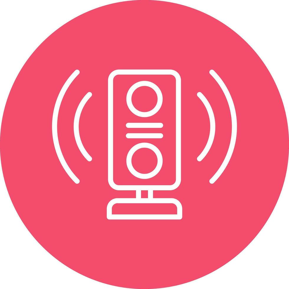 Speaker  Vector Icon Design