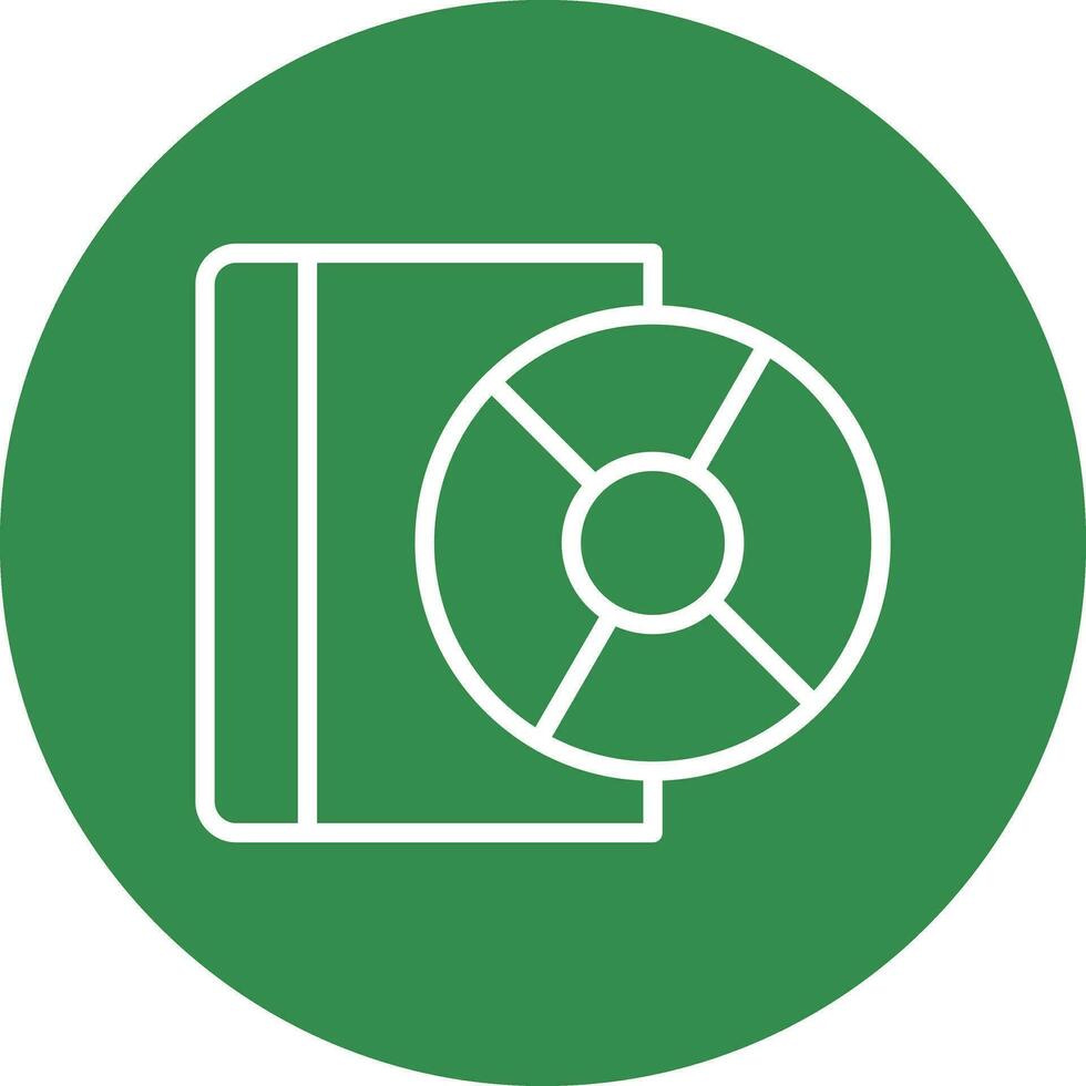 Compact Disk  Vector Icon Design