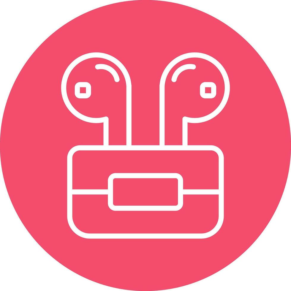 airpods vector icono diseño