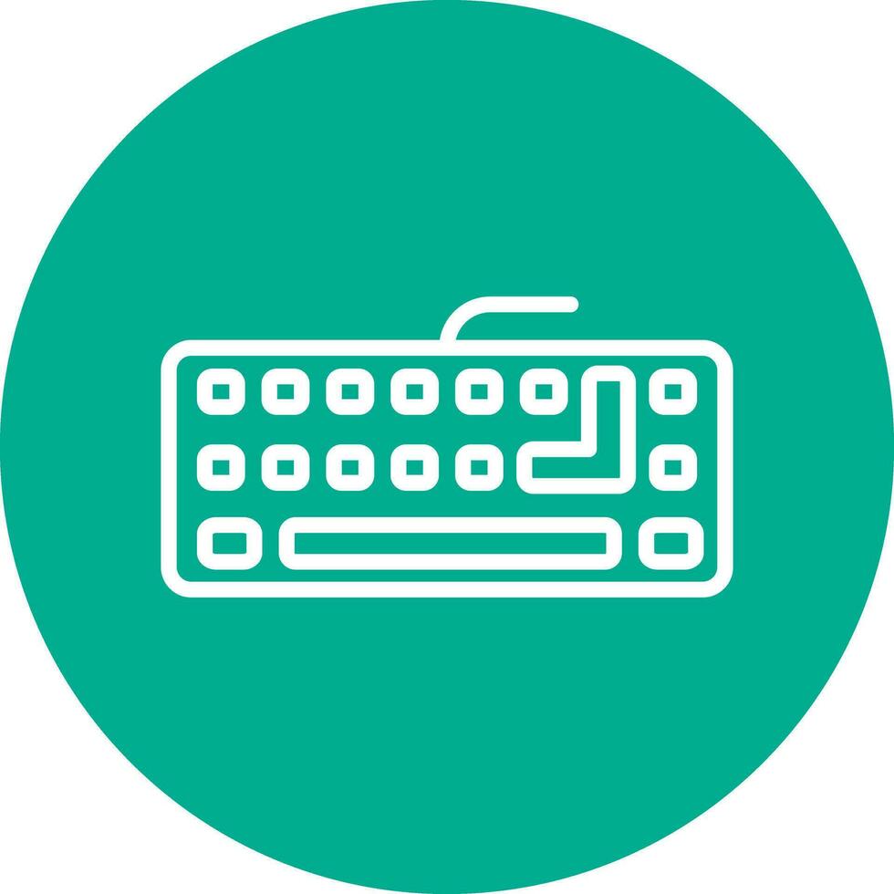 Keyboard  Vector Icon Design