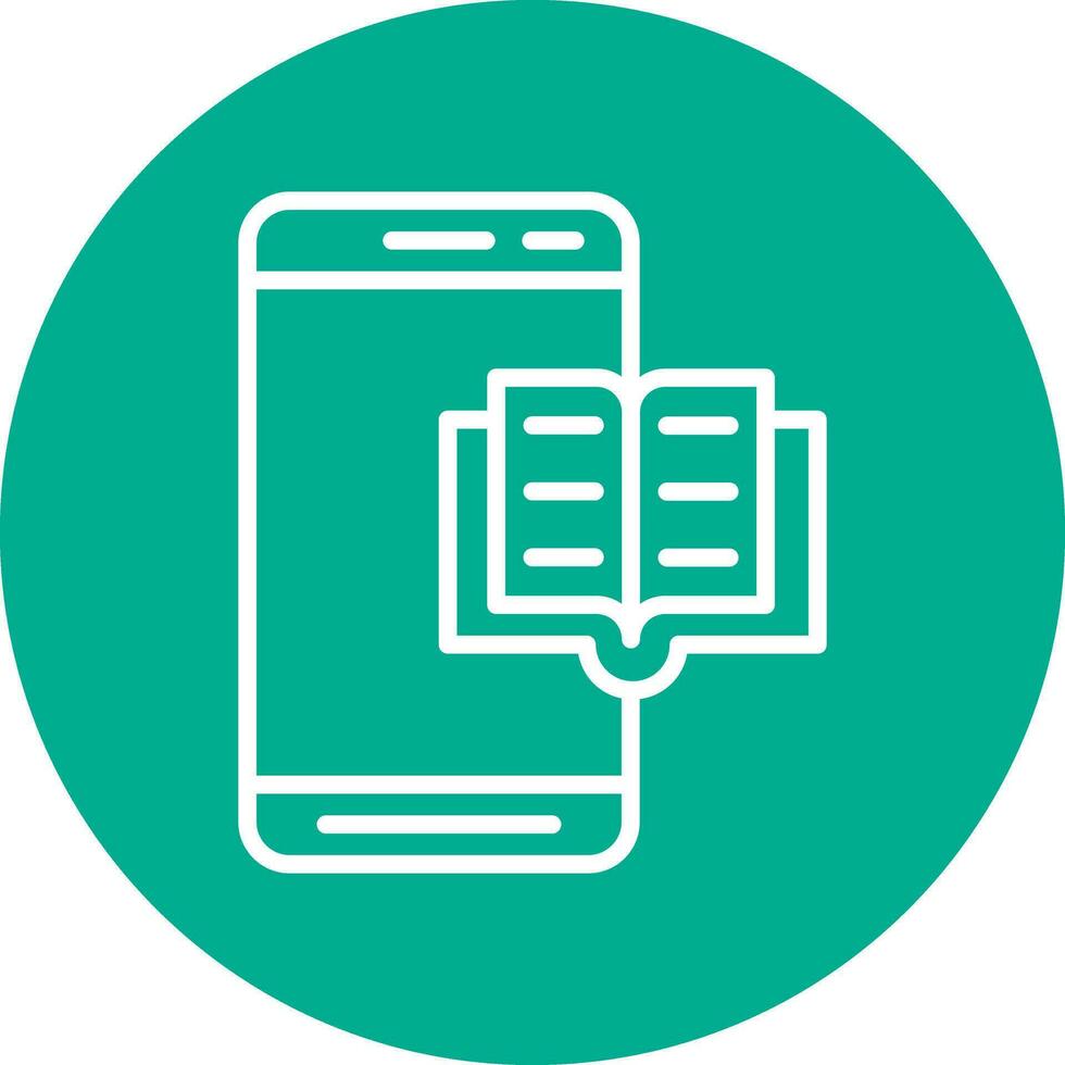 Reading Book  Vector Icon Design