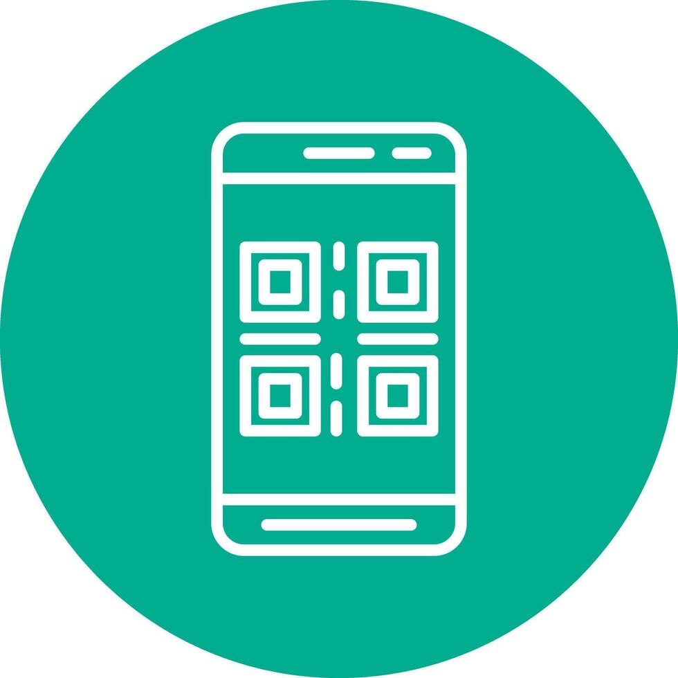 Qr Code  Vector Icon Design