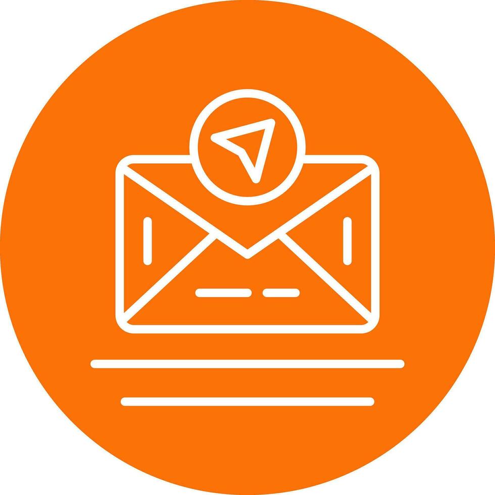 Send Mail  Vector Icon Design