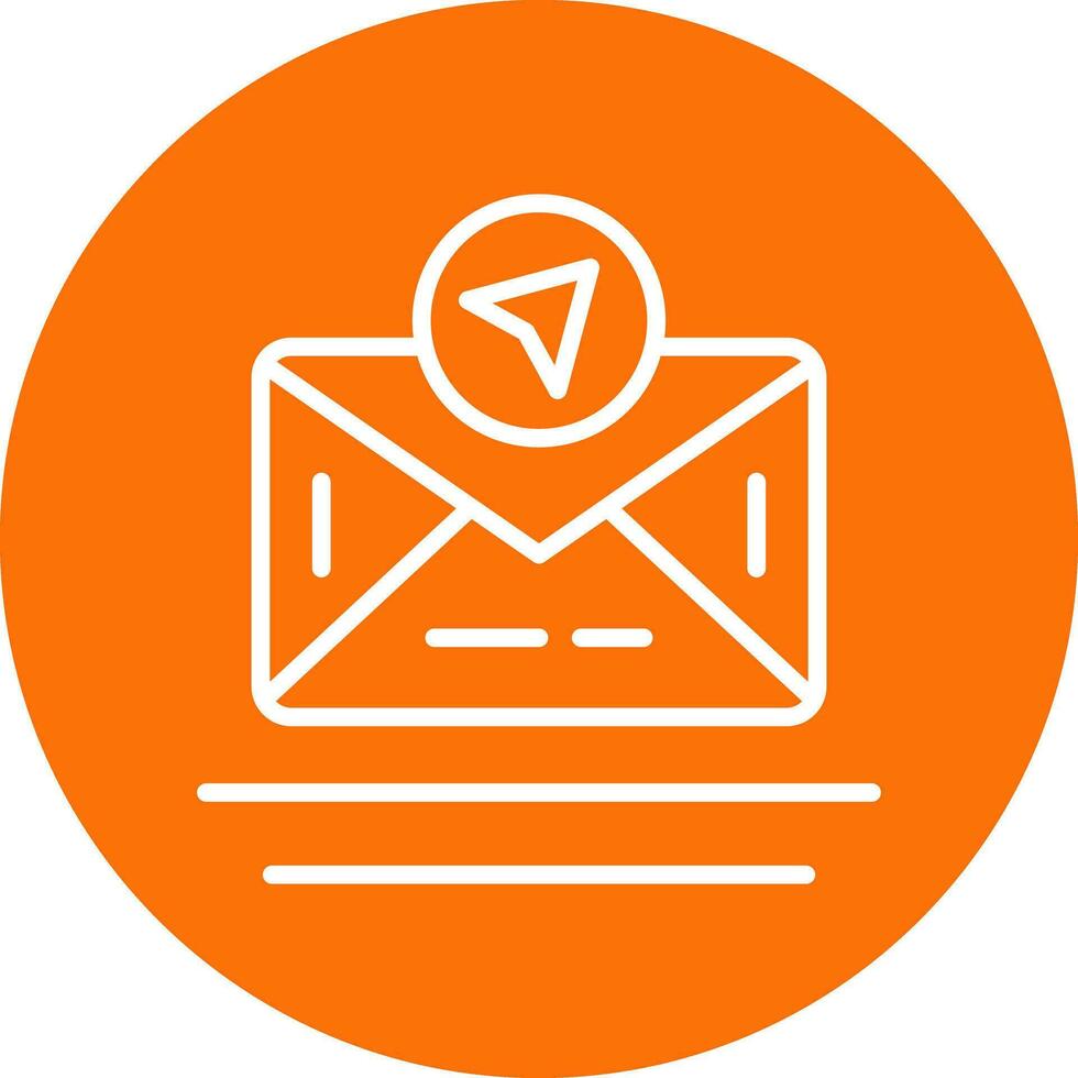 Send Mail  Vector Icon Design