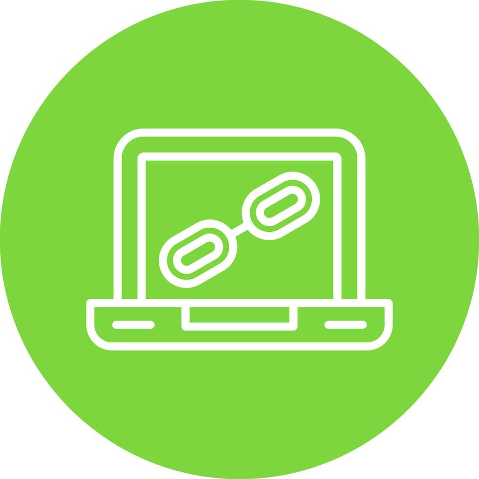 Link  Vector Icon Design