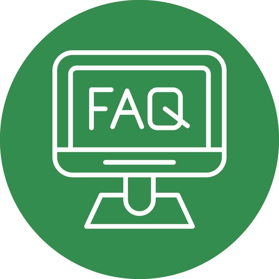 Faq  Vector Icon Design