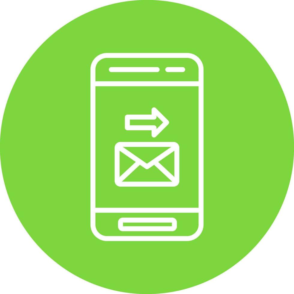 Send Mail  Vector Icon Design