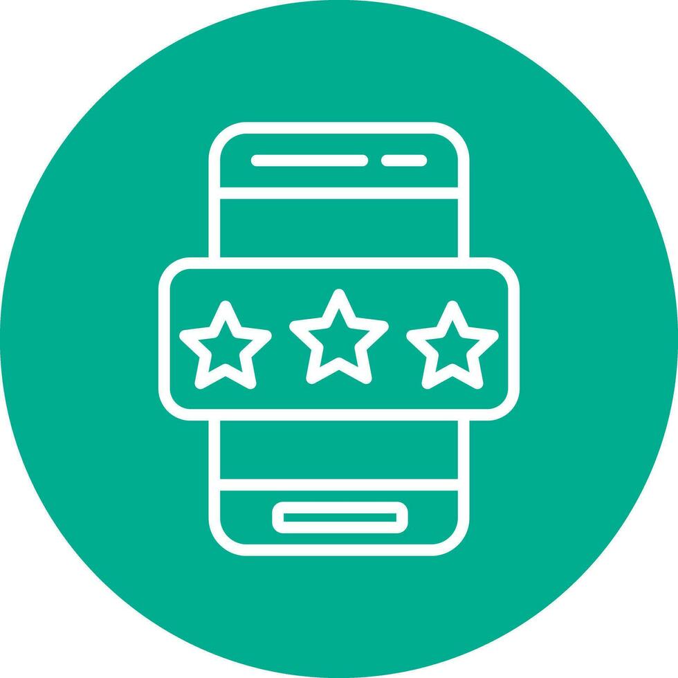 Rating  Vector Icon Design