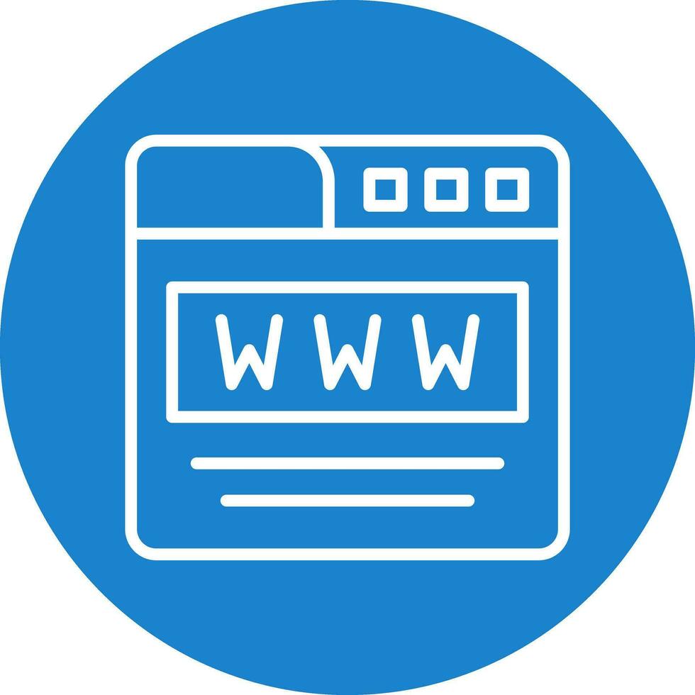 Website  Vector Icon Design