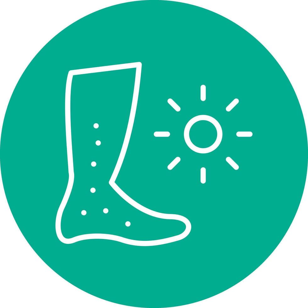 Skin Cancer  Vector Icon Design