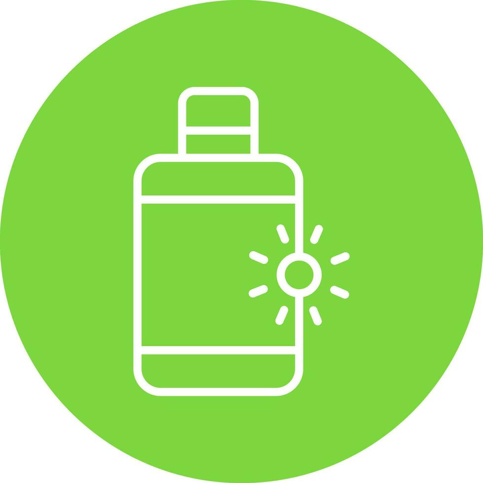 Sunscreen  Vector Icon Design