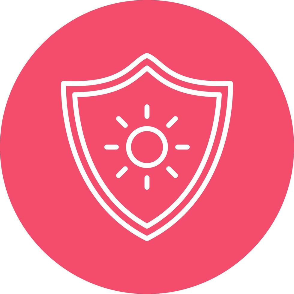 Sun Protection  Vector Icon Design