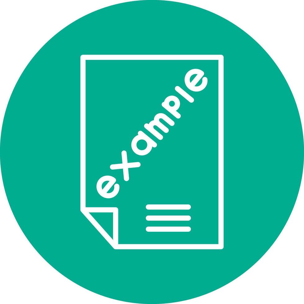 Example  Vector Icon Design