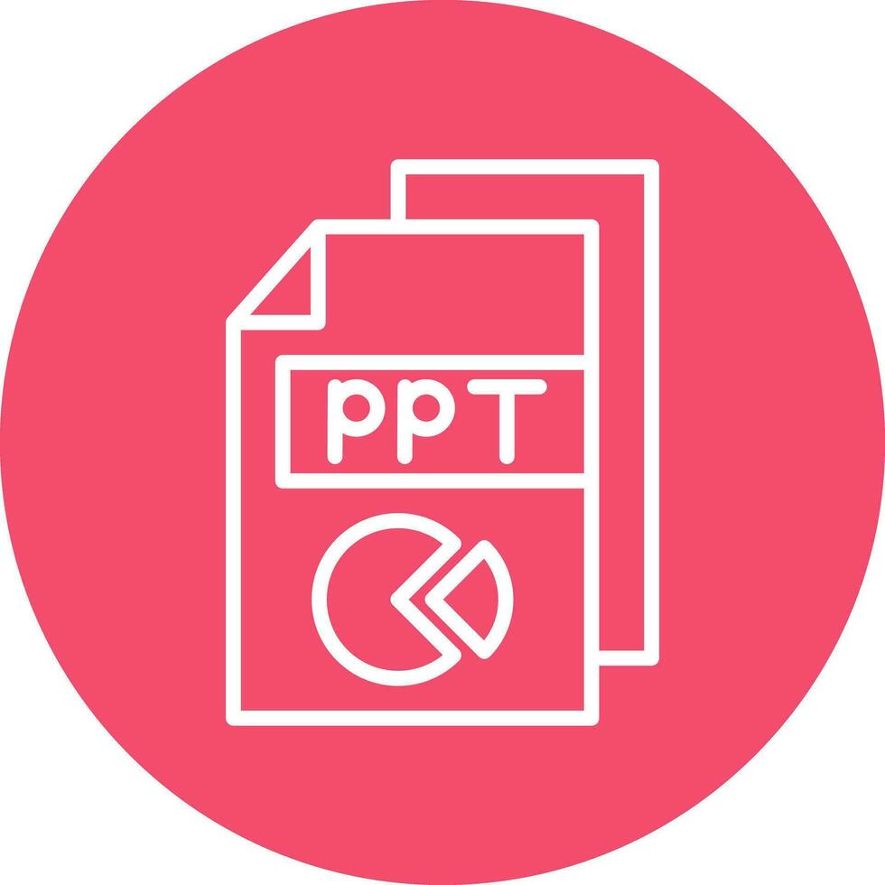 Ppt  Vector Icon Design