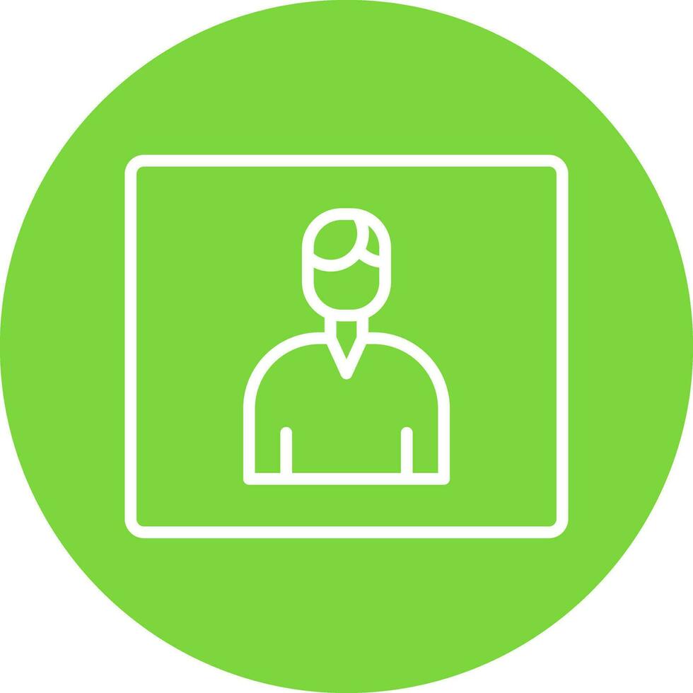 User Profile  Vector Icon Design