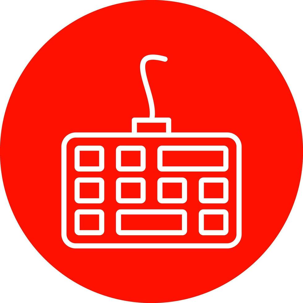 Keyboard  Vector Icon Design