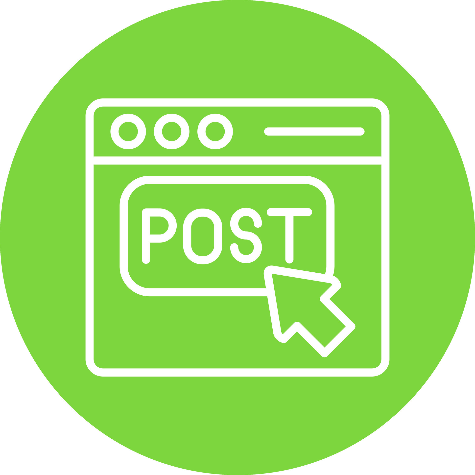 Post Vector Icon Design 26105725 Vector Art at Vecteezy