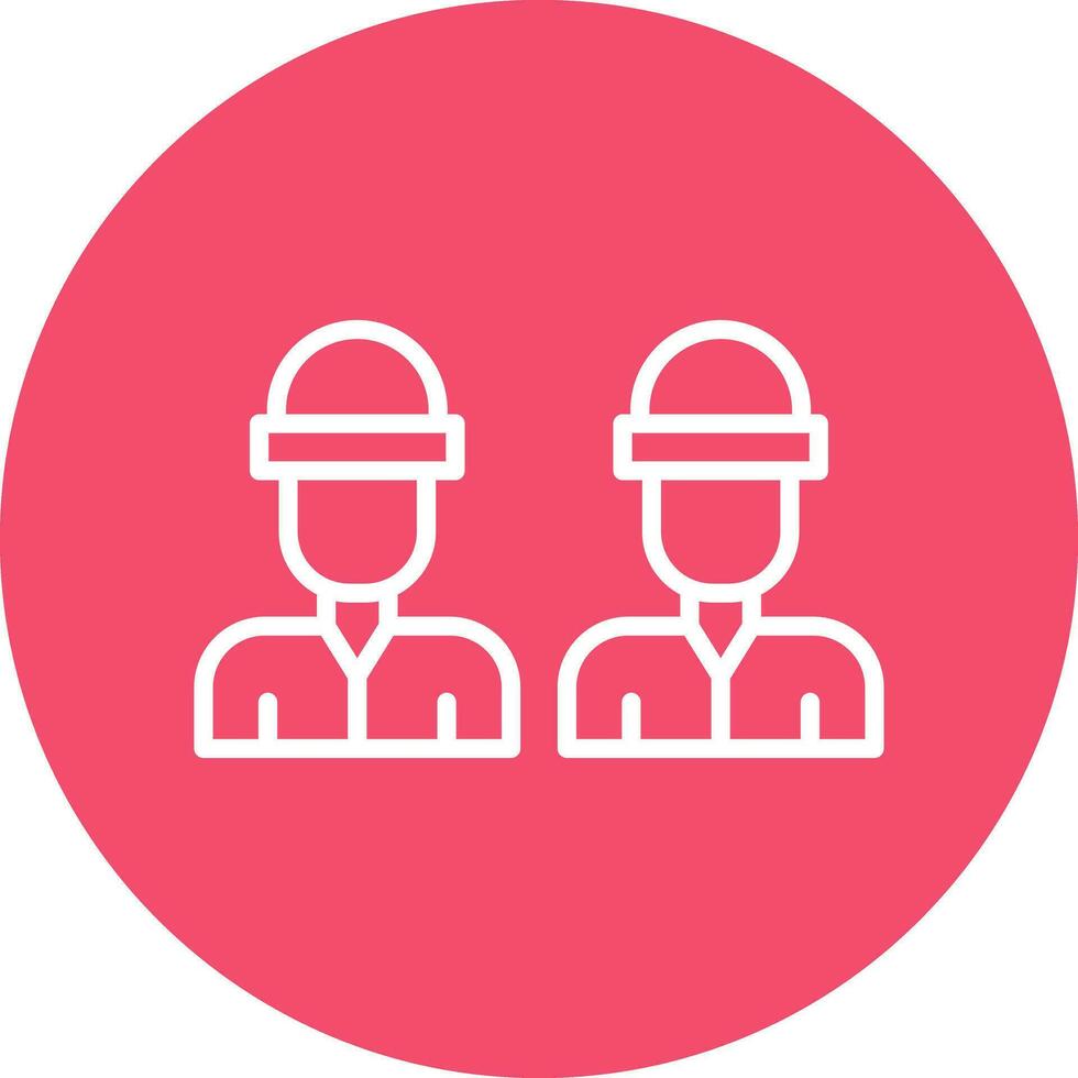 Workers  Vector Icon Design