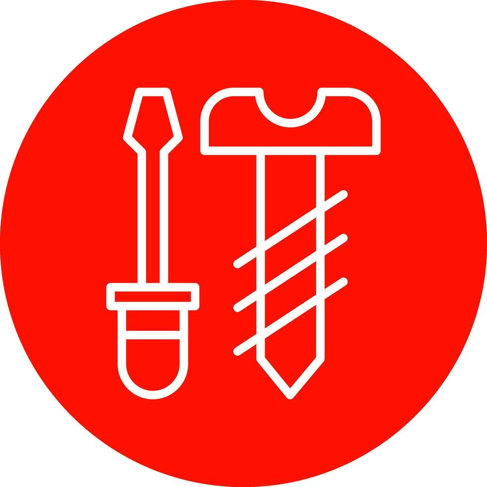 Screwdriver  Vector Icon Design