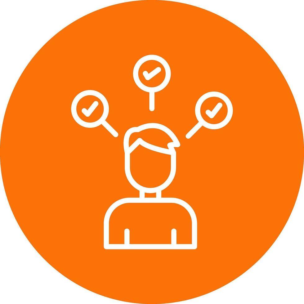 Responsibility Vector Icon Design