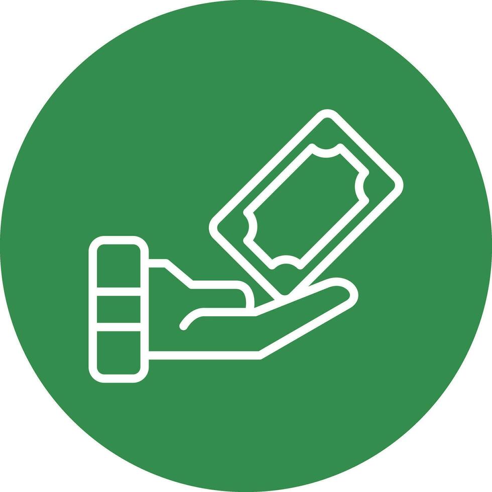 Pledge Vector Icon Design