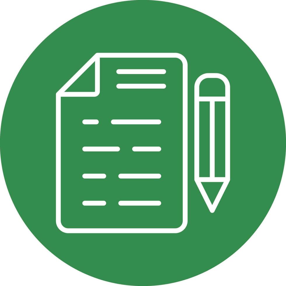 Contract Vector Icon Design