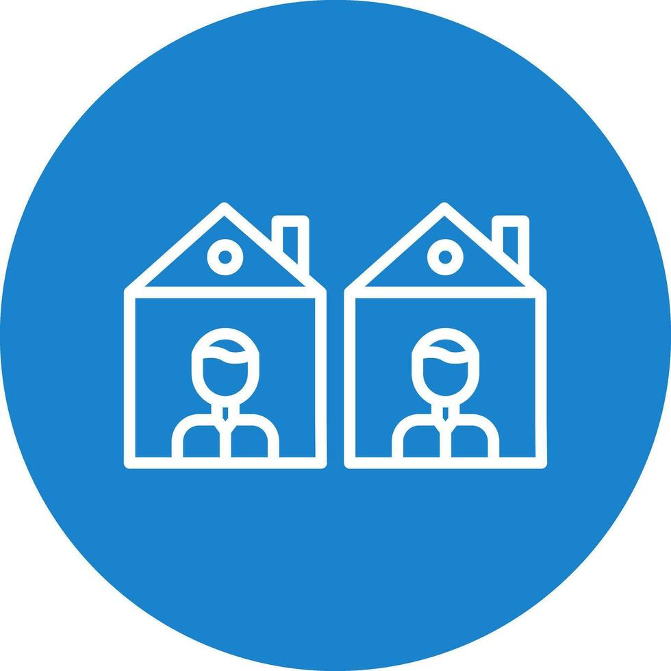 Isolation Vector Icon Design