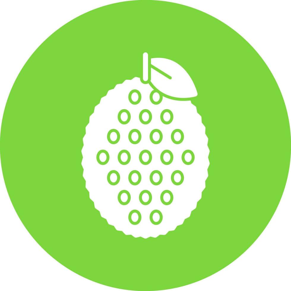 Jackfruit Vector Icon Design