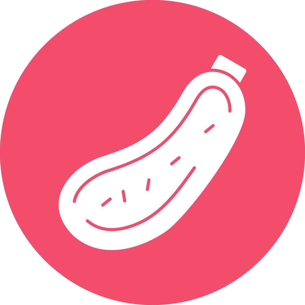 CourgetteZucchini Vector Icon Design