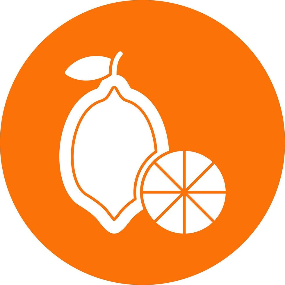 Lemon Vector Icon Design