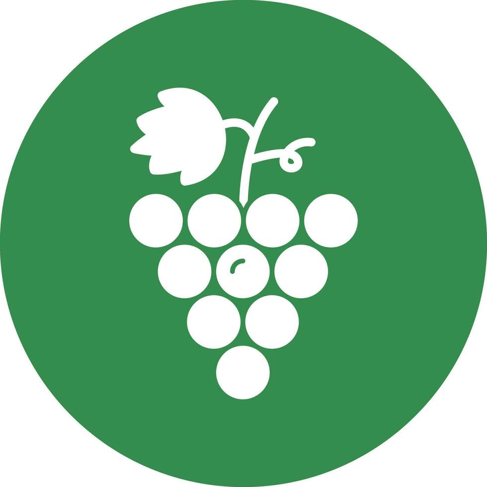 diseño de icono de vector de uvas