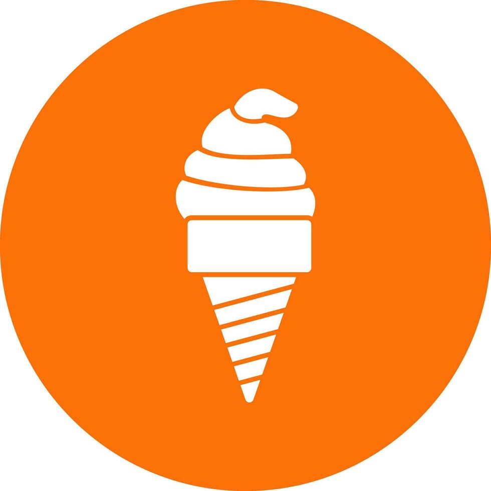 diseño de icono de vector de helado