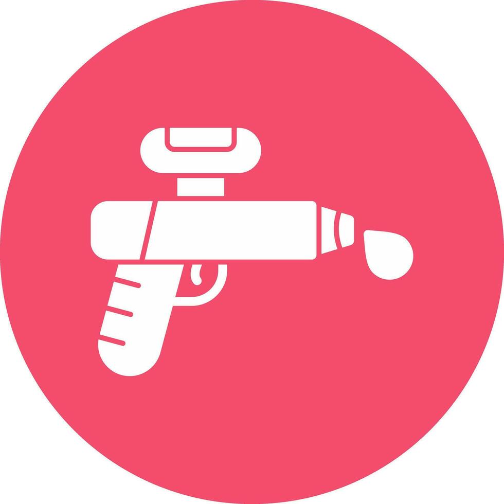 agua pistola vector icono diseño