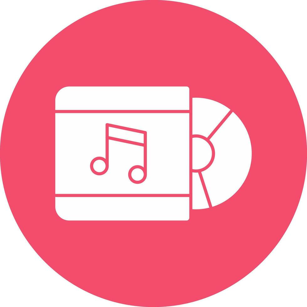 Cd Player  Vector Icon Design