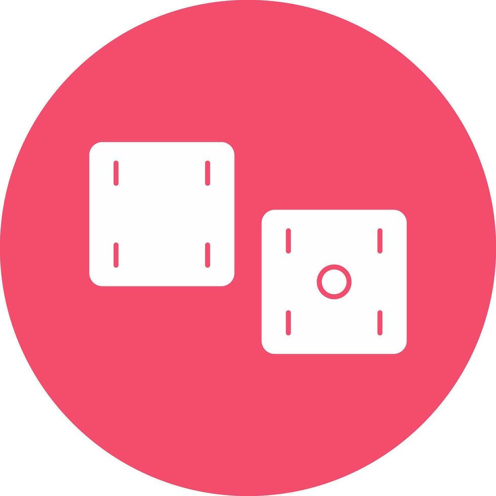 Dices  Vector Icon Design
