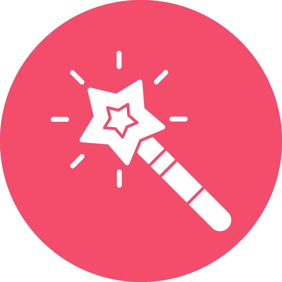 Magic Wand  Vector Icon Design