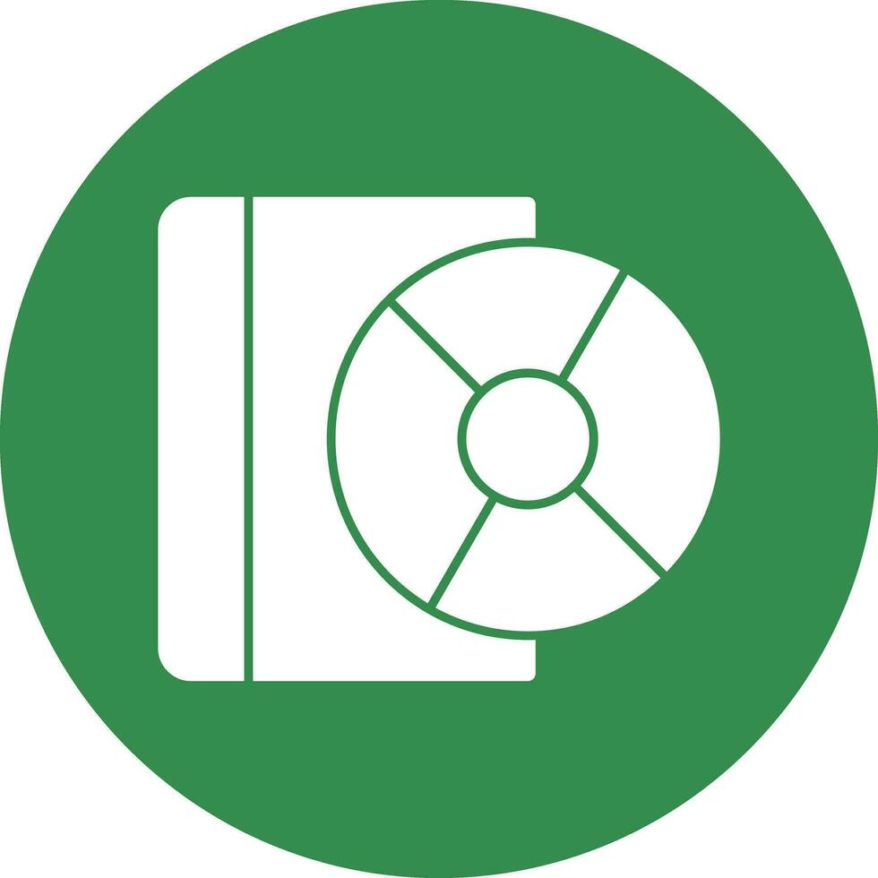 Compact Disk  Vector Icon Design