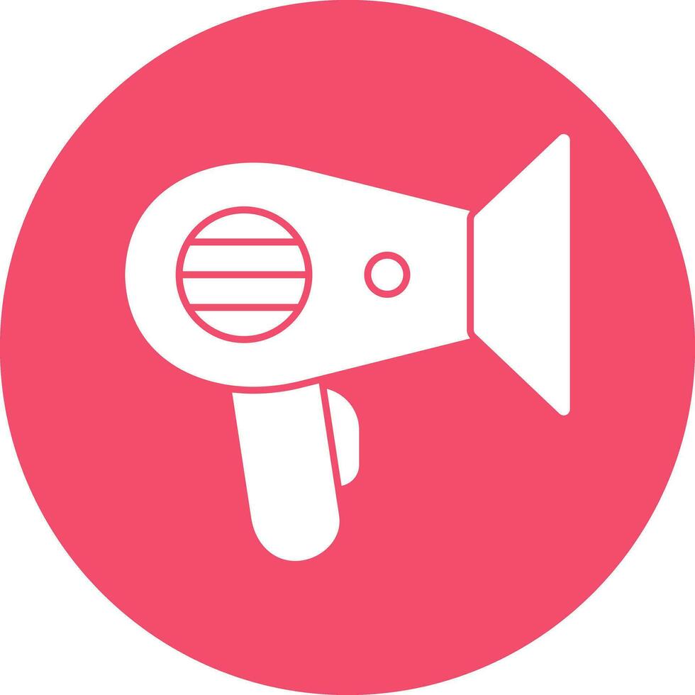 Hair Dryer  Vector Icon Design