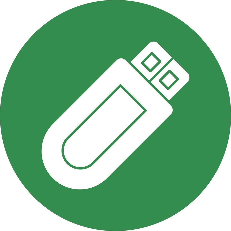 USB Drive  Vector Icon Design