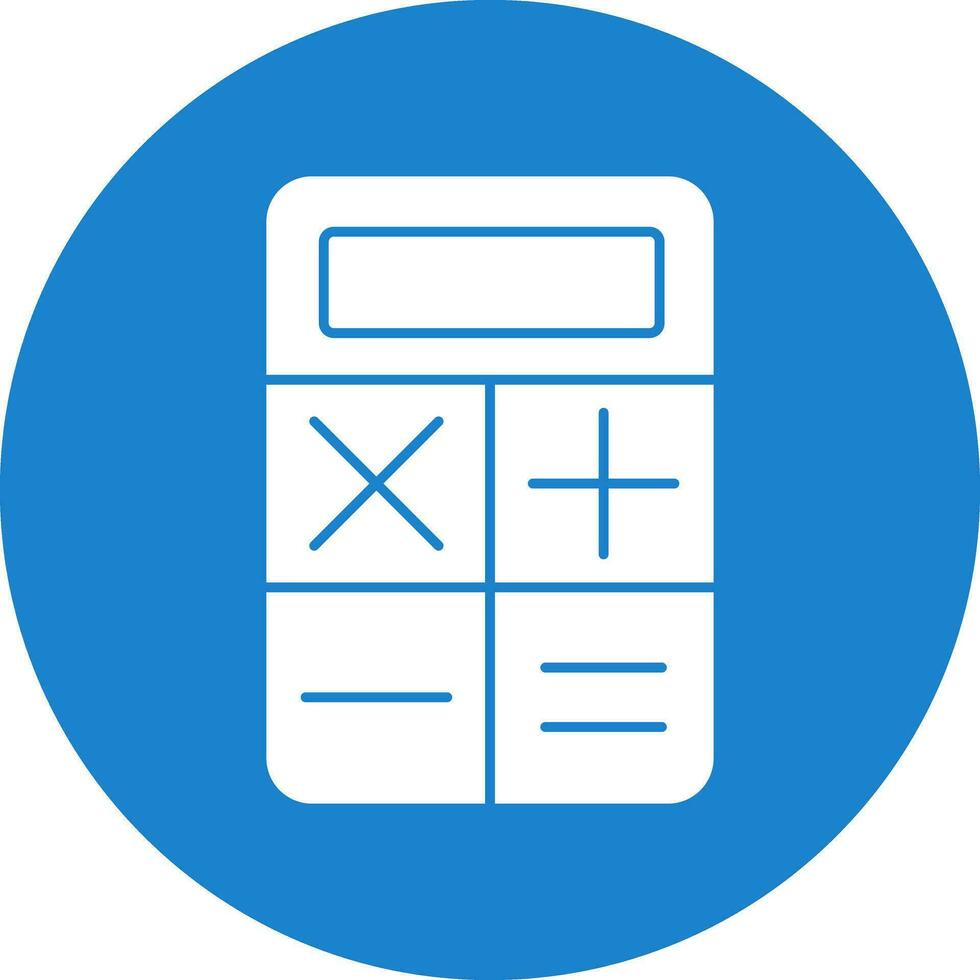 Calculator  Vector Icon Design