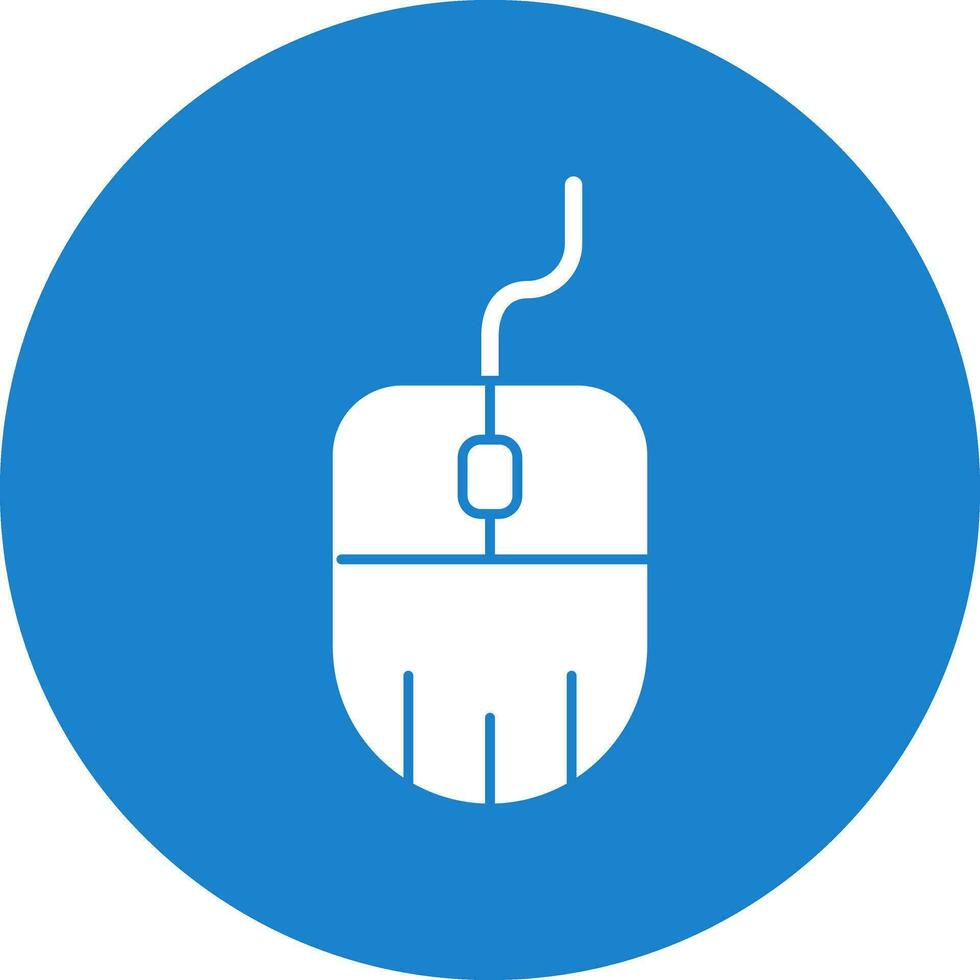 Computer Mouse  Vector Icon Design