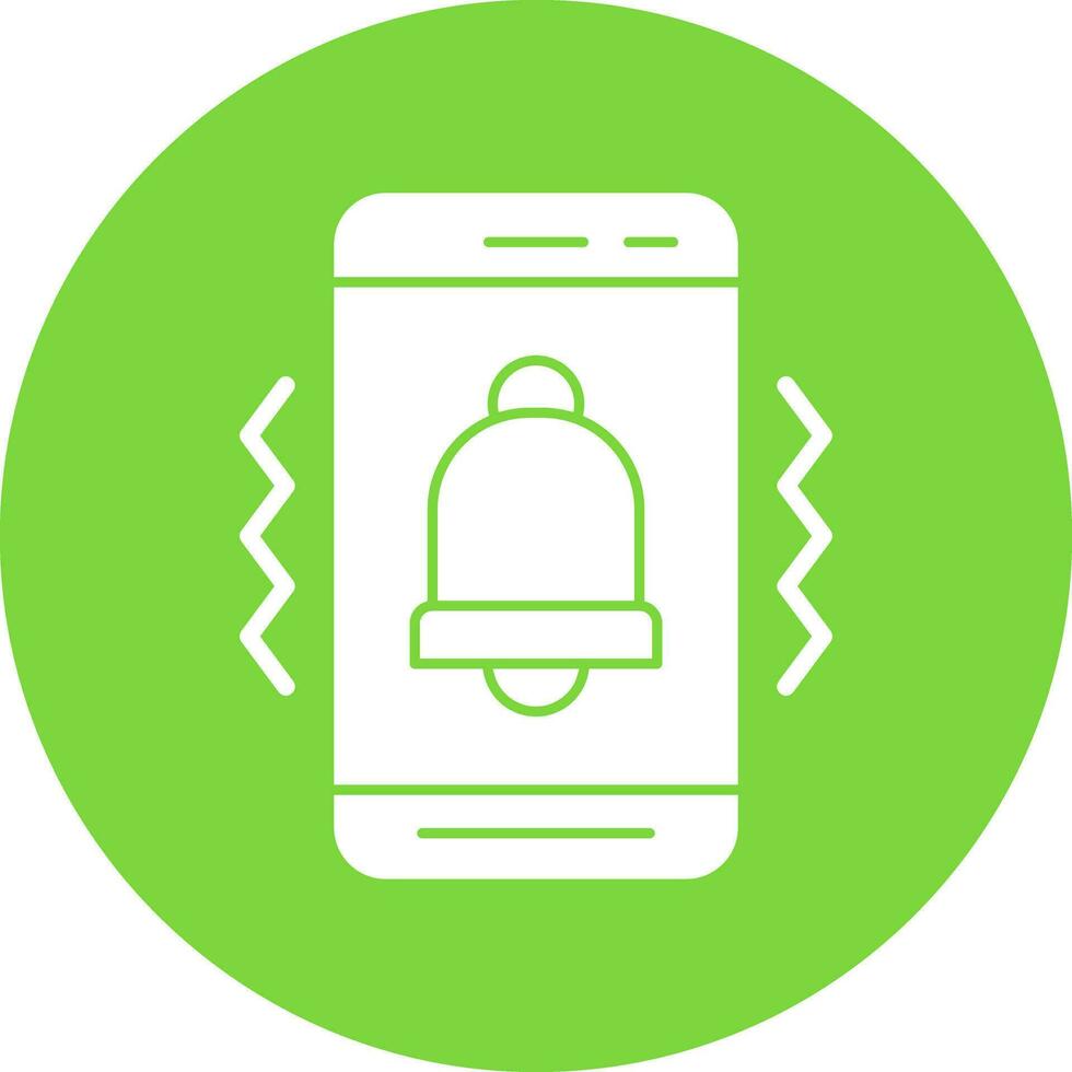 Mobile Vibrate  Vector Icon Design