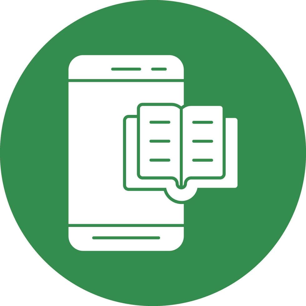 Reading Book  Vector Icon Design