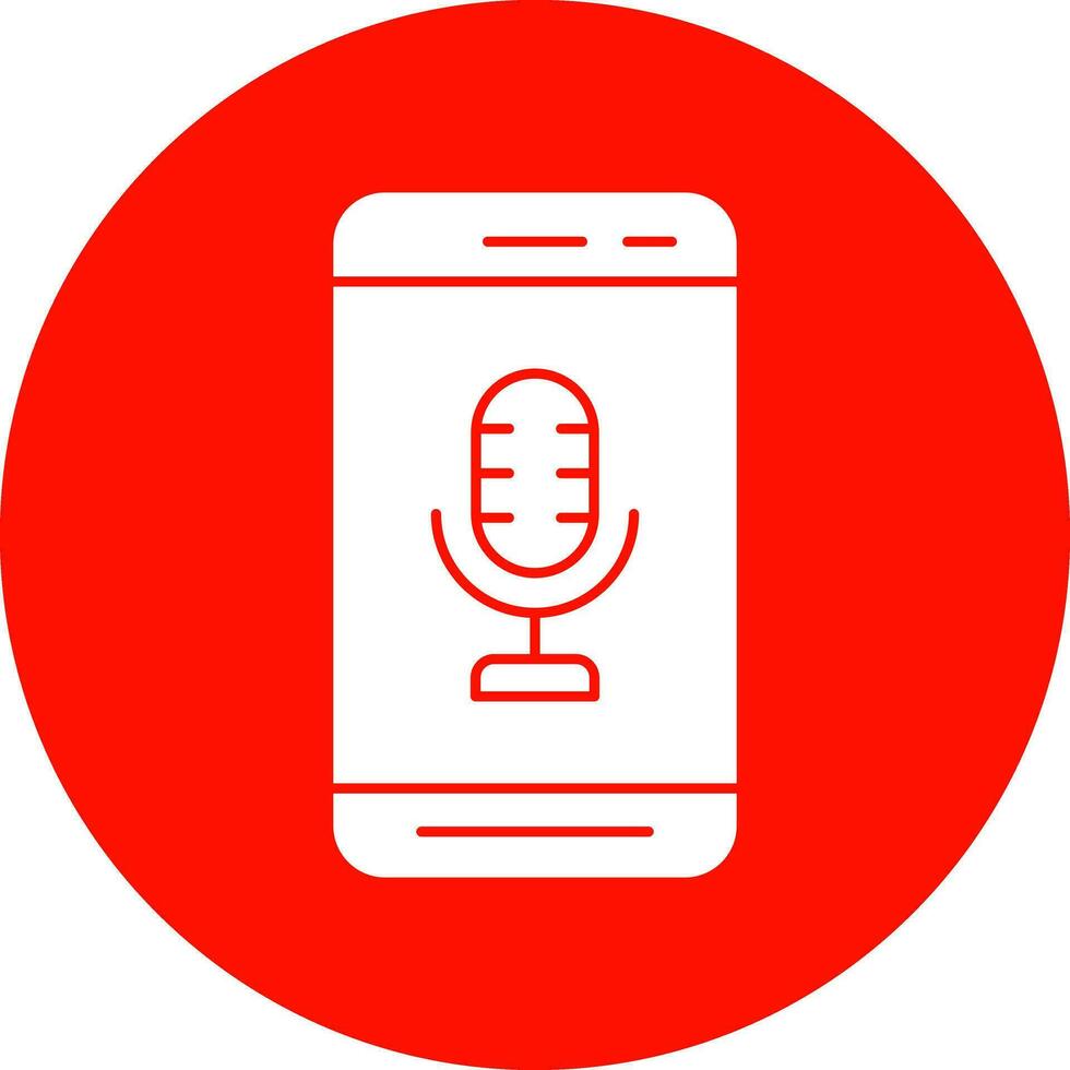 Microphone  Vector Icon Design
