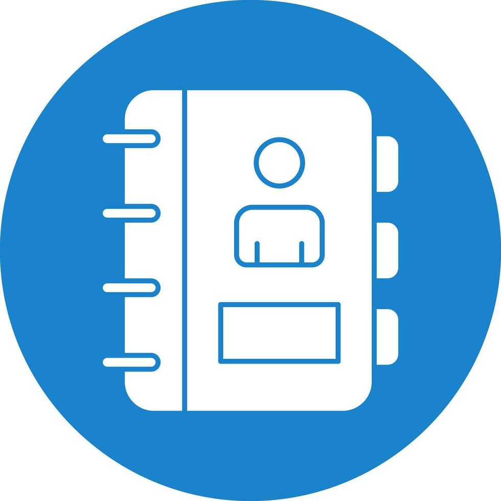 Phonebook  Vector Icon Design