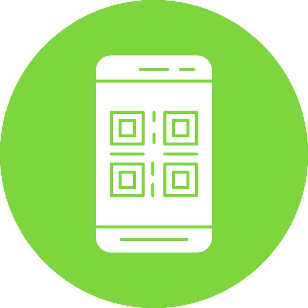 Qr Code  Vector Icon Design