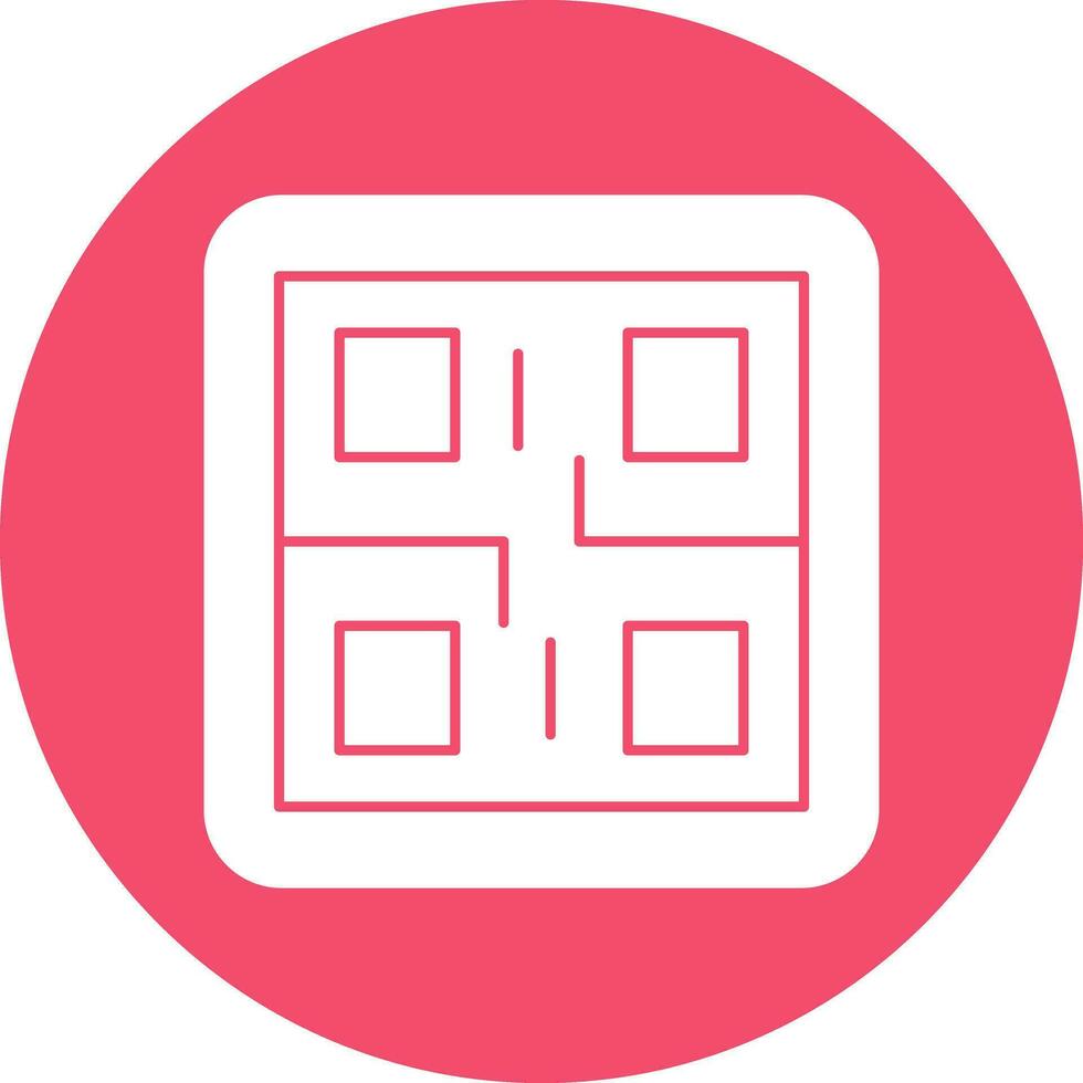 Qr Code  Vector Icon Design