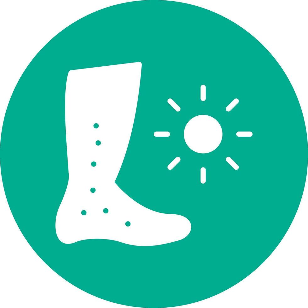 Skin Cancer  Vector Icon Design